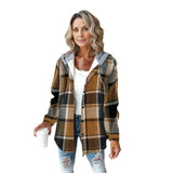Leisure Explosion Lady Big Lattice Lady Jacket Lattice Autumn Winter