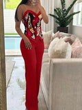 Fashion Double Buckle Sueding Set Women's