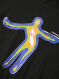 Short Sleeve Alien Print Tee-Outfit