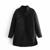 PUWD Casual Woman Loose Thin Fleece Shirt Jacket 2021 Spring Fashion Ladies Warm Button Outwear Female Chic Oversized