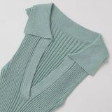 Homemade New Women's Classic V-Neck Sleeveless Long Sleeve Dress