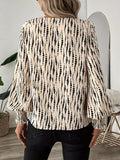 V Collar Elegant Autumn