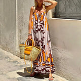 2025 Women's New Temperament Elegant High-Waist Print Slings Casual Fashion