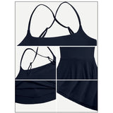 Women Dress Summer Clothes Sleeveless Mini Tennis Dress with Shorts Athletic Golf Outfit Female Clothing-Outfit