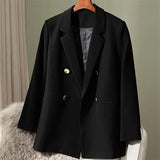 Toloer Suit Jacket Female Spring And Autumn 2024 New Small Spring And Autumn Suit Jacket Temperament Korean Version Casual Women-Outfit
