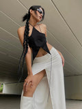 Star Lace Up Backless