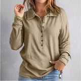 Toloer Color Sweater Women's Single Breasted Lapel Long Sleeve Loose Casual Bottom Jacket Autumn Winter New-Outfit