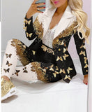 Example Of The New Casual Fashion Suit Women's Suit