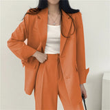 Toloer Suit Jacket Female 2024 New Spring And Fall Korean Version Chic Small Suit Jacket Design Sense Minority-Outfit
