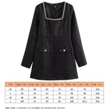 Women's Autumn And Winter New Diamond-Sleeved French Waist-Sleeved Velvet Mini