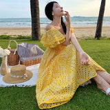 Toloer Embroidered One-Out Collar, Off-The-Shoulder Holiday