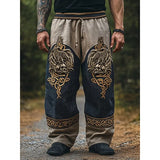 And Autumn Casual Fashion Loose-Fitting Broad Leg Trousers 3D Digital Printing Z Various Pattern