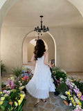 Toloer Dress Female Summer 2023 New Cake Skirt Seaside Vacation Beach Skirt Slip