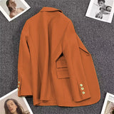 Toloer Spring And Autumn New Pink Suit Jacket Female A Button Casual Temperament Small Spring Suit Tide-Outfit