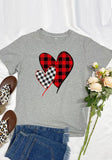Streetwear O-Neck Short Sleeves Printed
