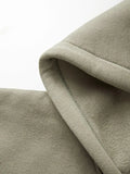 Vintage Star Patch Baggy Zip Up Hoodie-Outfit