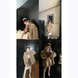 Winter Imitation Fur Coat Women's 1200 Grams Warm Plush