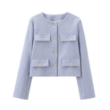 Women's Autumn And Winter Fashion New 15 Color Jacket Small Scent Style Short Suit