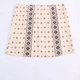 New Summer Positioning Print Hollowed-Out Waist Sling Dress-Outfit