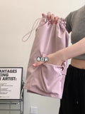 Spicy Girl American Retro Short Skirt for Women High Waist Slim Quick Drying Casual Drawstring Cargo Skirt Women Clothing-Outfit