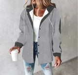Leisure Explosion Lady Big Lattice Lady Jacket Lattice Autumn Winter