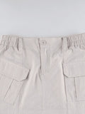 Cargo Pocket Micro Mini Skirt-Outfit