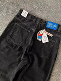 Clothes, Polar Boy Jeans, Original Gothic Hip-Hop Cartoon Embroidered Loose Jeans-Outfit