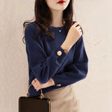 Toloer Sweater Women's Autumn And Winter 2025 New Knitted Knitted Winter Thick Loose New Year Red Chic