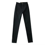New Jeans, Women's Wear, Autumn And Winter, High Waist, Slim Figure, Skinny Trousers, Buttocks Pencil Pants 8205-Outfit