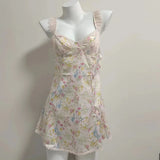Sweet Heartbreak Flower Sling Aja Cyskirt Silk Silk Lace Lace Sexy Pajamas Girl Feeling Home
