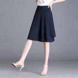Clothing Fashion Elegant Chiffon Wide Leg for Women's Summer High Waisted Loose Worn Over Piece Pants Thin Shorts-Outfit