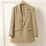 Tidal Suit Jacket Woman 2025 Spring And Autumn New Design Sense Fashion Double Buckle Niche Suit