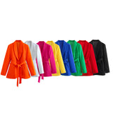 Belt Dress Collar Suit Jacket 2310187 Slim Straight Tube High Waist Trousers 2216118 Suit-Outfit
