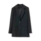 Toloer Suit Suit Female Fall 2024 Korean Version Of Loose Professional Office Worker Suit Jacket Formal Dress College Style-Outfit