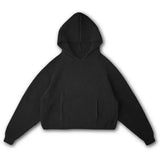 Back Star Print Hooded Oversized Sweater-Outfit