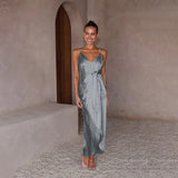 Spring And Summer Women's New Fashion Solid Color Suspension French High-End