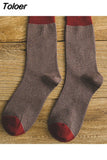 Autumn Winter Men Fashion Happy Small Lattice Cotton Socks Classic Solid Color All-Match Male Ventilation Business