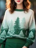 Toloer Heavy Industry Sweater Women 2025 New Autumn And Winter Wearing A Unique Feeling Of Beautiful Super-Looking Knitted