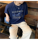 Vintage Bear Graphic Oversized Tee-Outfit