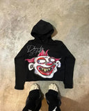 autumn and winter men fun pattern printed casual hoodie Harajuku Gothic style couple trendy sweatshirt streetwear 1028-1-Outfit