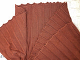 And Winter College Style High Waist Pleated Knitted Skirt Medium-Long Style Full-Length Bag Buttocks Korean Version Show Thin And Large A-Shaped Skirt-Outfit