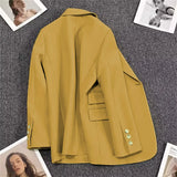 Toloer Spring And Autumn New Pink Suit Jacket Female A Button Casual Temperament Small Spring Suit Tide-Outfit