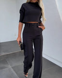 Fashion Casual Dress Women's Two-Piece Women's