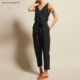 Retro V-neck Belt Women's Casual Oversized Elegant