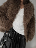Winter Fashion Faux Fur Coat Women's Loose Soft Thicker