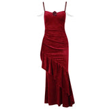Temperament Is Elegant, Slim, Girdle, Fishtail Skirt, New Fashionable And Sexy Dress In Summer-Outfit