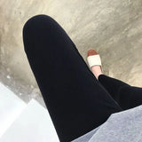 cotton leggings for women high waist Women's leggings thread vertical sweatpants for women pants push up leggins