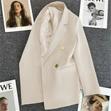Toloer Suit Jacket Female Korean Version Fried Street Leisure Commuting Joker Spring And Autumn Popular 2024 Spring Autumn New-Outfit