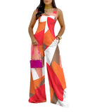 Independent Station Popular Style New Trend Printing Fashion One-Piece Trousers-Outfit
