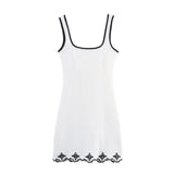Homemade New Women's Clothing Artificial Pearl Embroidery Dress